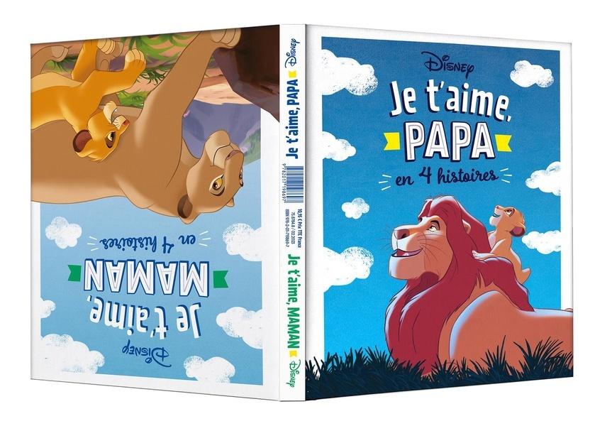 Disney Je t'Aime Papa / Je t'Aime Maman (Livre Double Sens)  by Disney at Abbey's Bookshop, 