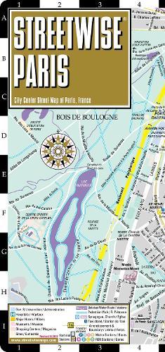 Streetwise Paris Map - Laminated City Center Street Map of Paris, France: City Plans  by Michelin at Abbey's Bookshop, 