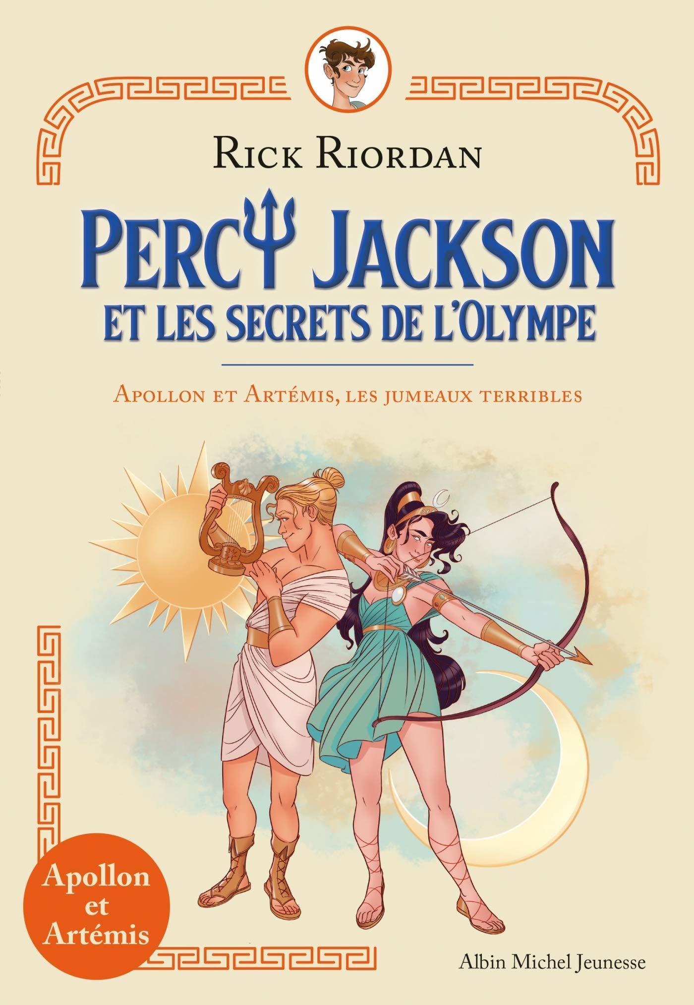 Apollon et Artemis les Jumeaux Terribles (#1 Percy Jackson et les Secrets de l'O  by Rick Riordan at Abbey's Bookshop, 