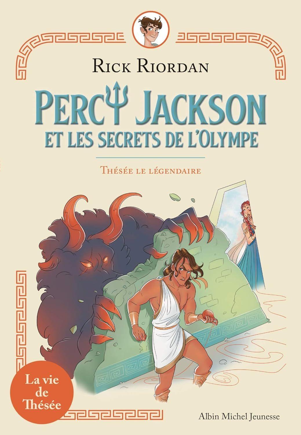 Thesee le Legendaire (#3 Percy Jackson et les Secrets de l'Olympe)  by Rick Riordan at Abbey's Bookshop, 