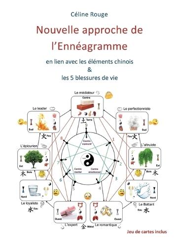 Nouvelle approche de l'Ennéagramme: en lien avec les éléments chinois et les 5 blessures de vie  by Céline Rouge at Abbey's Bookshop, 