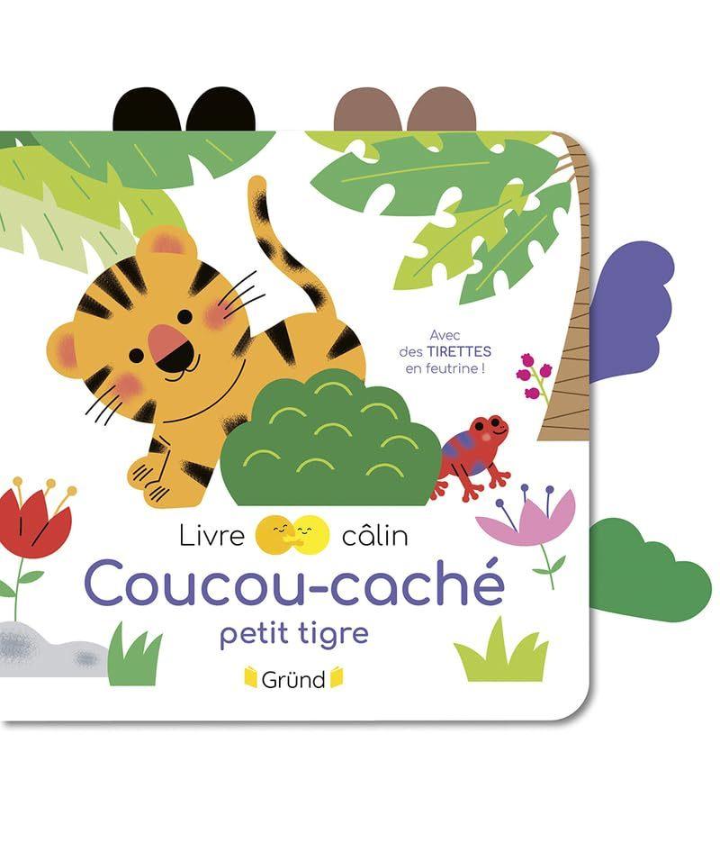 Coucou Cache Petit Tigre  by Sophie Bouxom at Abbey's Bookshop, 