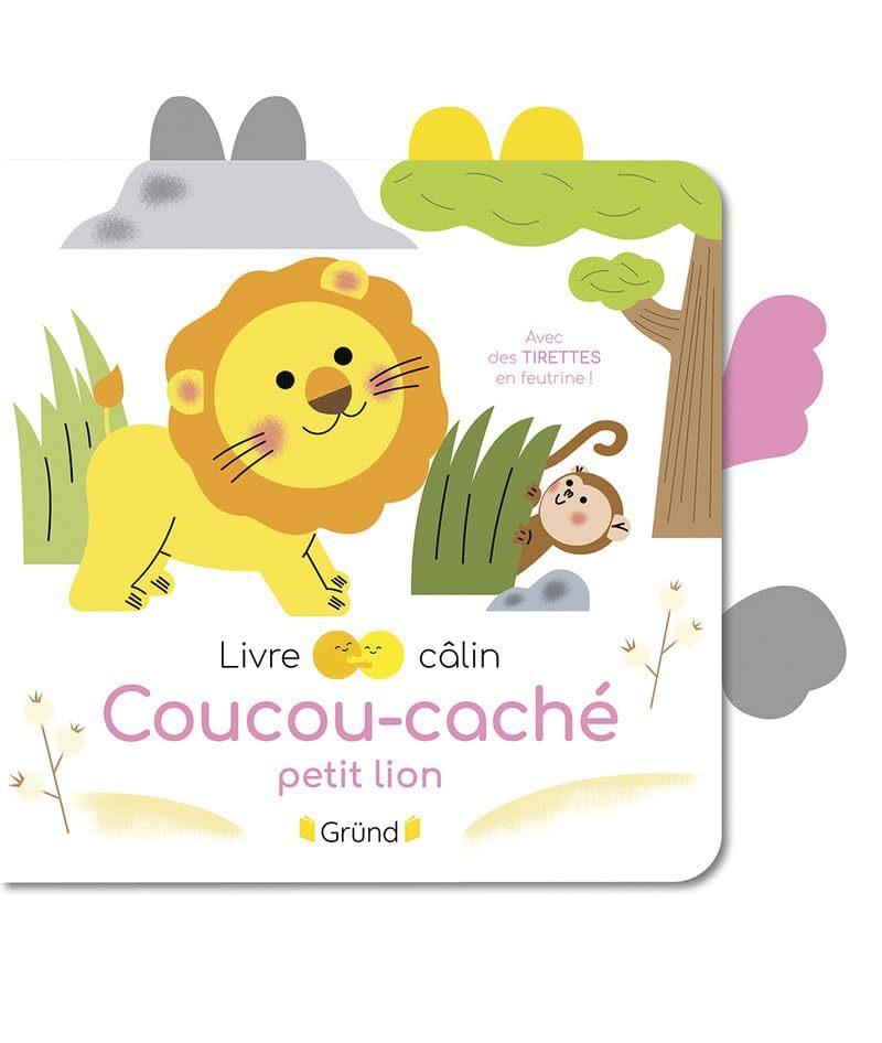 Coucou Cache Petit Lion  by Sophie Bouxom at Abbey's Bookshop, 