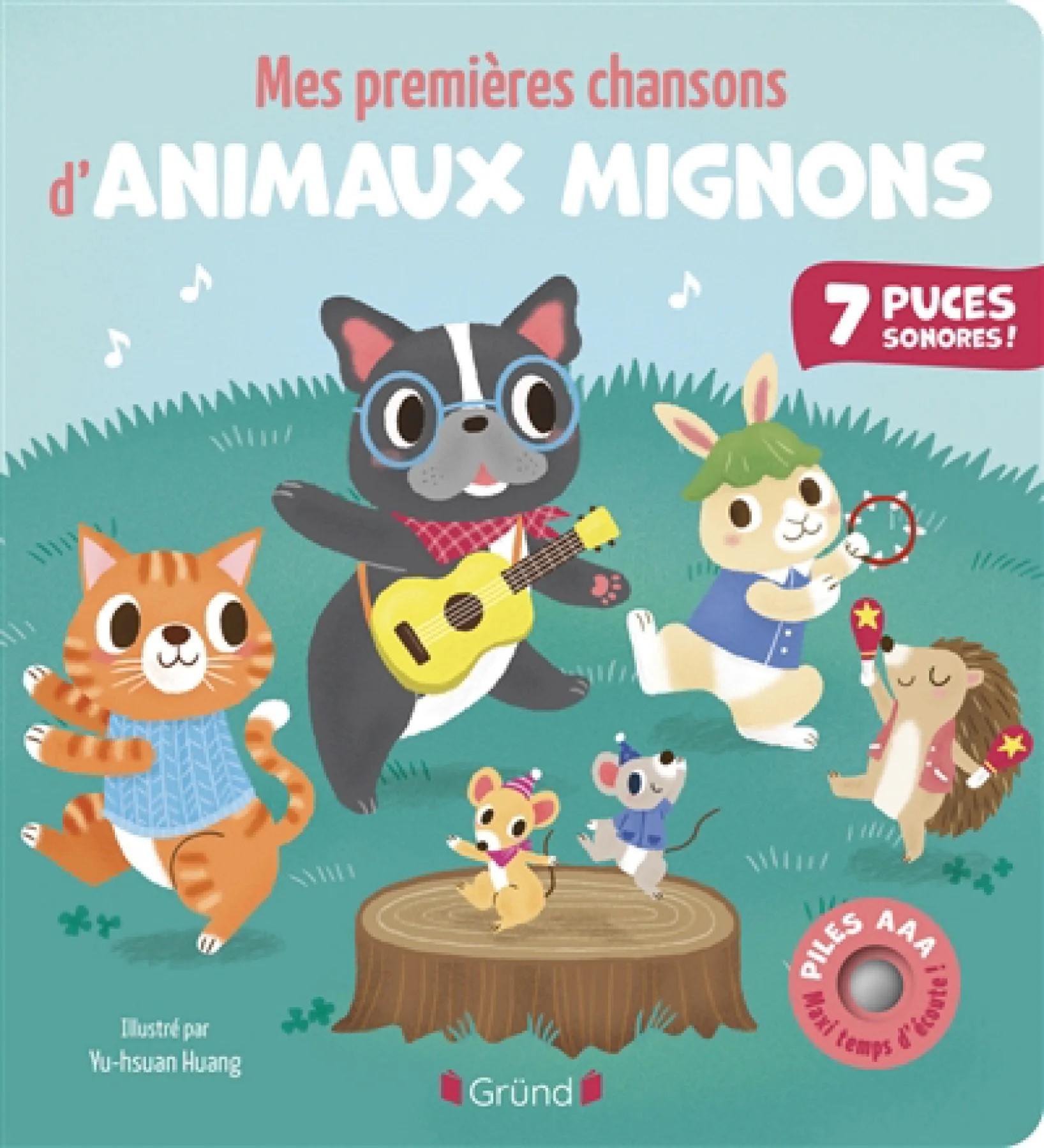 Mes Premieres Chansons d'Animaux Mignons  by Yu-Hsuan Huang at Abbey's Bookshop, 