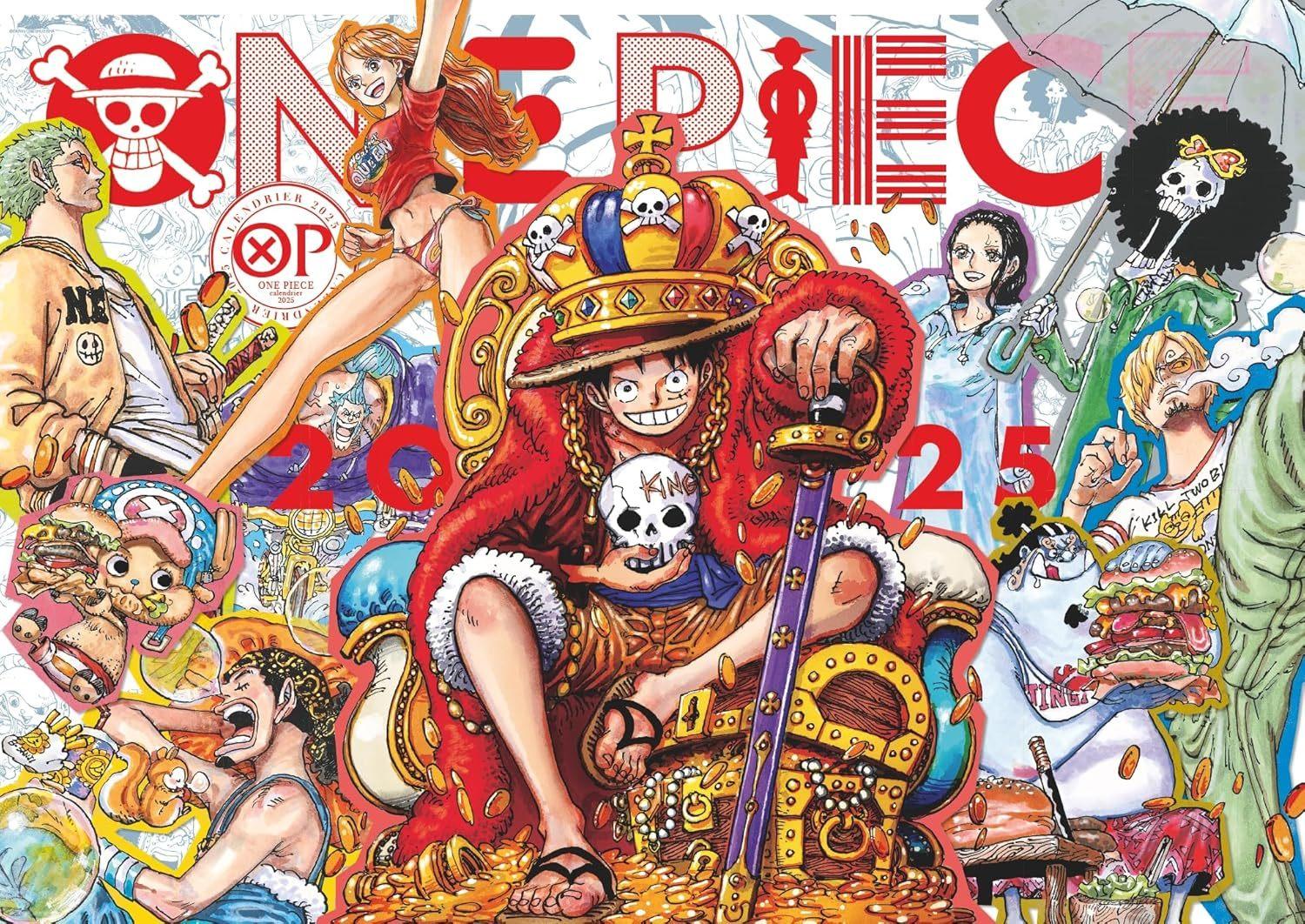 One Piece Calendrier 2025 (French Calendar)  by Eiichiro Oda at Abbey's Bookshop, 