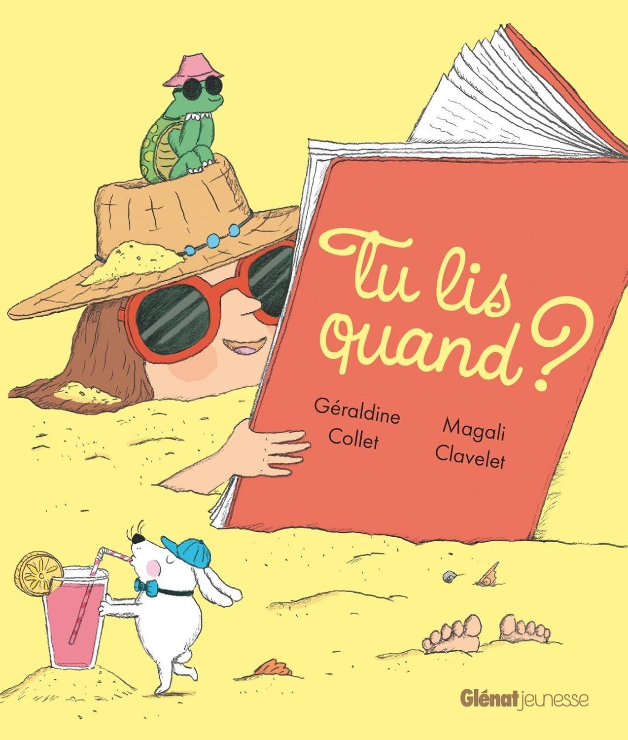 Tu Lis Quand  by Collet, Geraldine & Clavelet, Magali at Abbey's Bookshop, 
