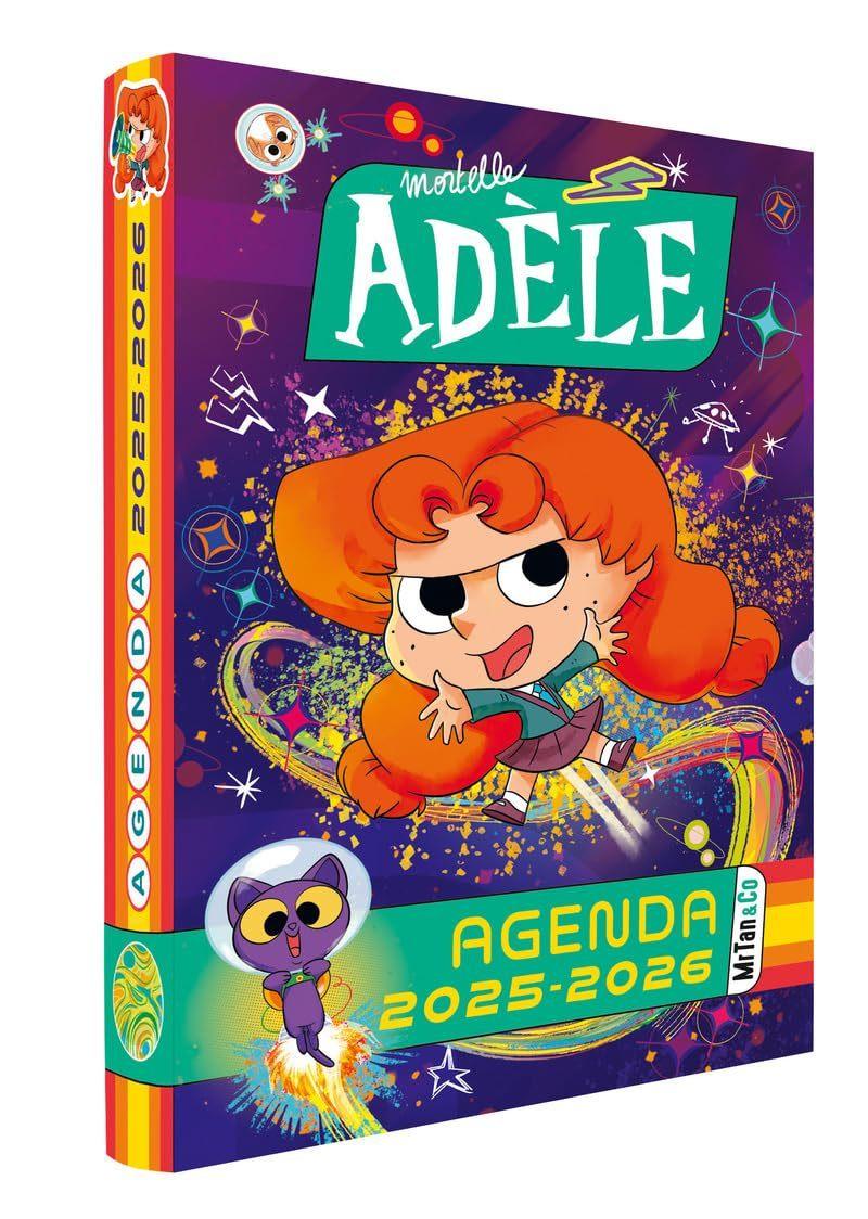 Mortelle Adele Agenda Scolaire 2025 - 2026  by Mr Tan at Abbey's Bookshop, 