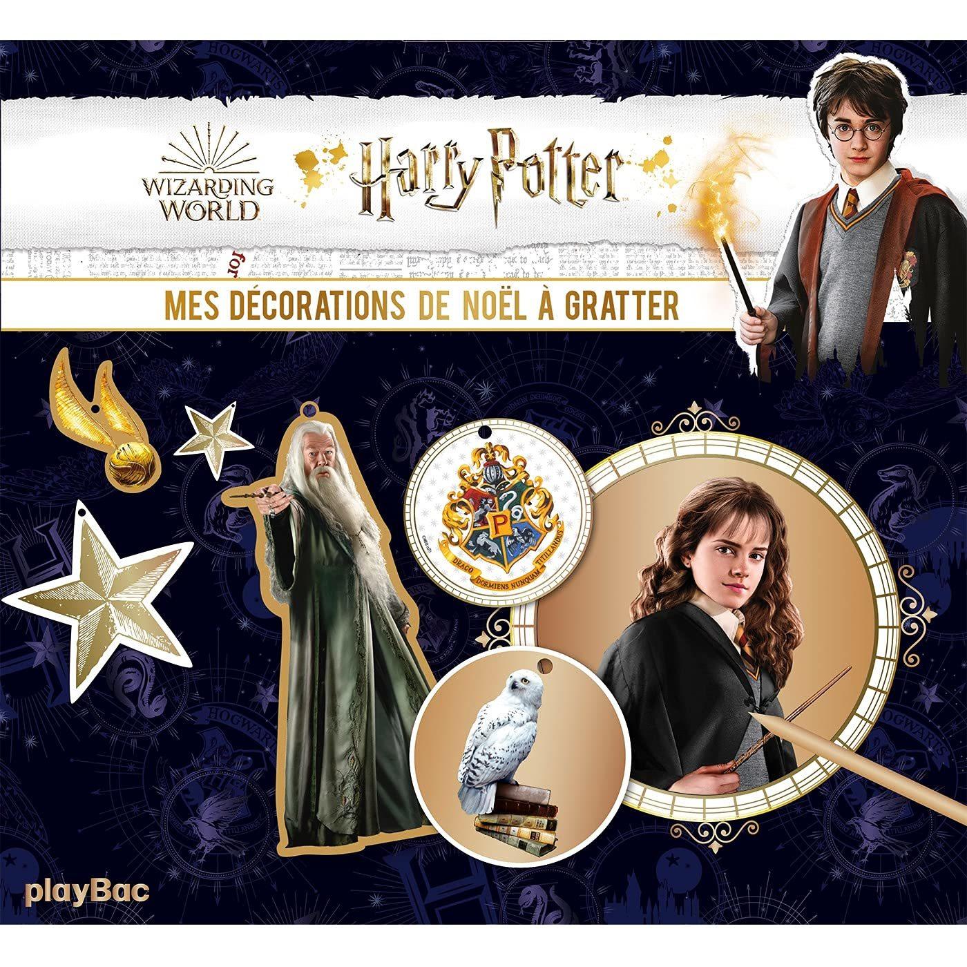 Harry Potter - mes Cartes a Gratter Decorations de Noel SPECIAL PRICE ONLY WHILE STOCK LASTS  by Playbac Editions at Abbey's Bookshop, 