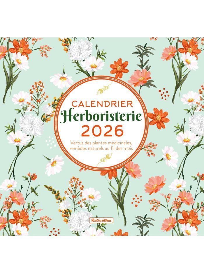 Calendrier Mural Herboristerie 2026  by Erika Lais at Abbey's Bookshop, 