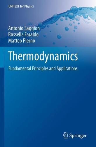 Thermodynamics: Fundamental Principles and Applications  by Antonio Saggion at Abbey's Bookshop, 
