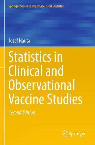 Statistics in Clinical and Observational Vaccine Studies  by Jozef Nauta at Abbey's Bookshop, 