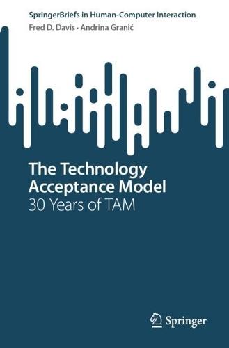 The Technology Acceptance Model: 30 Years of TAM  by Fred D. Davis at Abbey's Bookshop, 