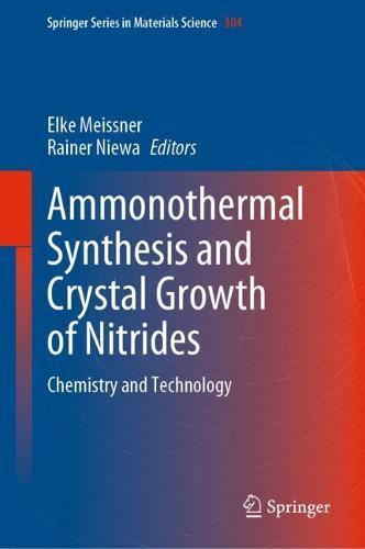 Ammonothermal Synthesis and Crystal Growth of Nitrides: Chemistry and Technology  by Elke Meissner at Abbey's Bookshop, 
