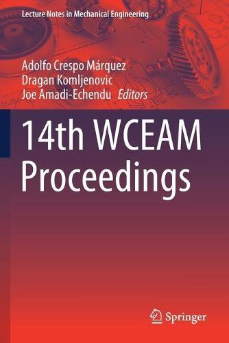 14th WCEAM Proceedings  by Adolfo Crespo Márquez at Abbey's Bookshop, 