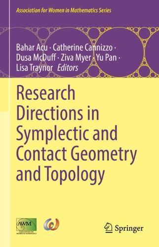 Research Directions in Symplectic and Contact Geometry and Topology  by Bahar Acu at Abbey's Bookshop, 