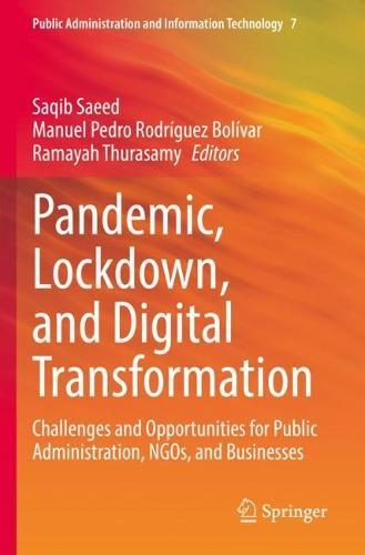 Pandemic, Lockdown, and Digital Transformation: Challenges and Opportunities for Public Administration, NGOs, and Businesses  by Saqib Saeed at Abbey's Bookshop, 