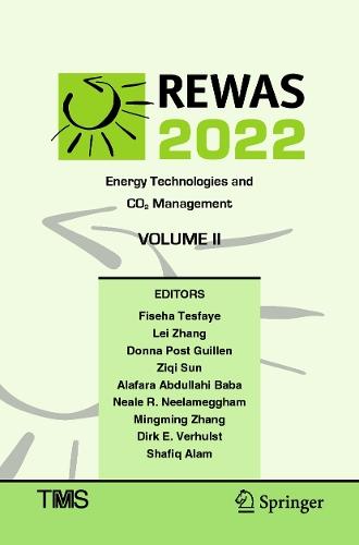 REWAS 2022: Energy Technologies and CO2 Management (Volume II)  by Fiseha Tesfaye at Abbey's Bookshop, 