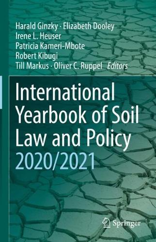 International Yearbook of Soil Law and Policy 2020/2021  by Harald Ginzky at Abbey's Bookshop, 