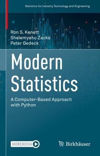 Modern Statistics: A Computer-Based Approach with Python  by Ron S. Kenett at Abbey's Bookshop, 