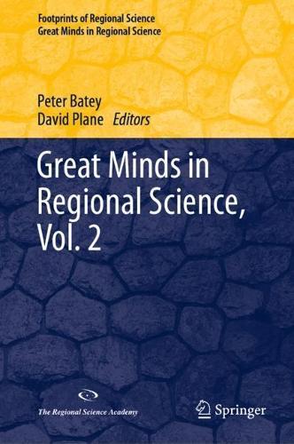 Great Minds in Regional Science, Vol. 2  by Peter Batey at Abbey's Bookshop, 