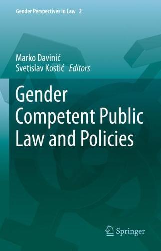Gender Competent Public Law and Policies  by Marko Davinić at Abbey's Bookshop, 