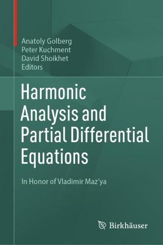 Harmonic Analysis and Partial Differential Equations: In Honor of Vladimir Maz'ya  by Anatoly Golberg at Abbey's Bookshop, 