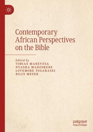 Contemporary African Perspectives on the Bible  by Tobias Marevesa at Abbey's Bookshop, 