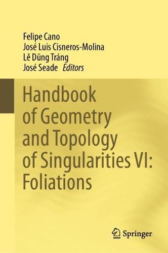 Handbook of Geometry and Topology of Singularities VI: Foliations  by Felipe Cano at Abbey's Bookshop, 
