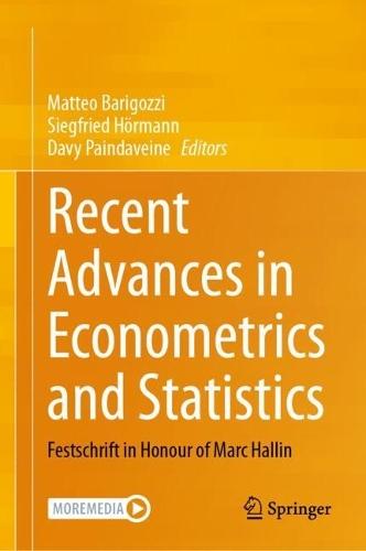 Recent Advances in Econometrics and Statistics: Festschrift in Honour of Marc Hallin  by Matteo Barigozzi at Abbey's Bookshop, 