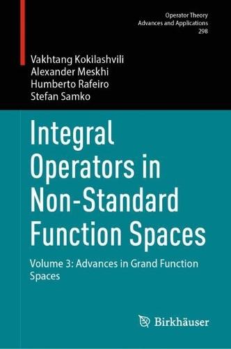 Integral Operators in Non-Standard Function Spaces: Volume 3: Advances in Grand Function Spaces  by Vakhtang Kokilashvili at Abbey's Bookshop, 