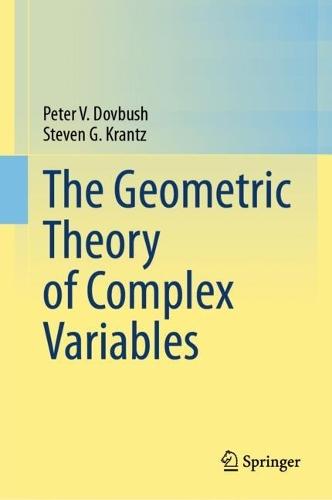 The Geometric Theory of Complex Variables  by Peter V. Dovbush at Abbey's Bookshop, 