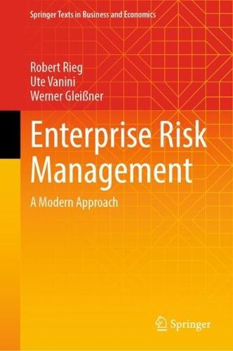 Enterprise Risk Management: A Modern Approach  by Robert Rieg at Abbey's Bookshop, 