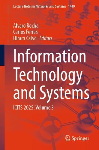 Information Technology and Systems: ICITS 2025, Volume 3  by Alvaro Rocha at Abbey's Bookshop, 