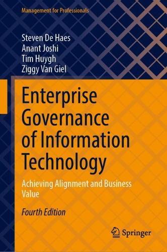 Enterprise Governance of Information Technology: Achieving Alignment and Business Value  by Steven De Haes at Abbey's Bookshop, 