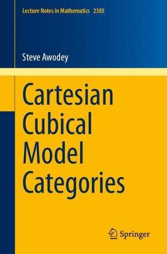 Cartesian Cubical Model Categories