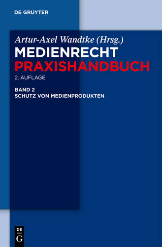 Schutz von Medienprodukten  by Artur-Axel Wandtke at Abbey's Bookshop, 