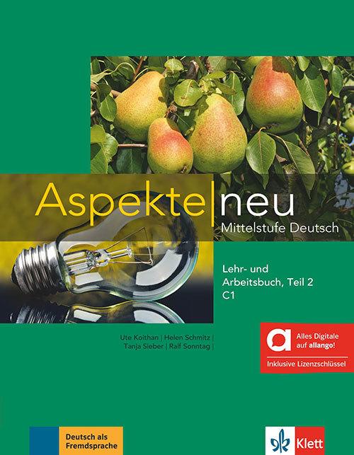 Aspekte Neu C1.2 Lehr/Arbeitsbuch & Audio & Code (Course/workbook & Code)  by Klett at Abbey's Bookshop, 