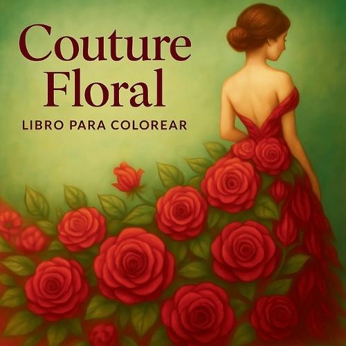 Coutur floral Libro para Colorear  by Chris Martin at Abbey's Bookshop, 