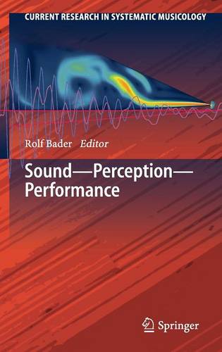 Sound - Perception - Performance  by Rolf Bader at Abbey's Bookshop, 