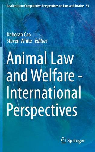 Animal Law and Welfare - International Perspectives  by Deborah Cao at Abbey's Bookshop, 