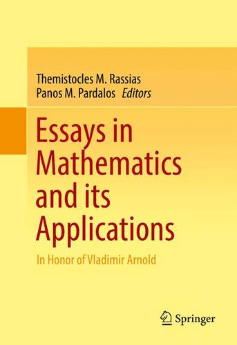 Essays in Mathematics and its Applications: In Honor of Vladimir Arnold  by Themistocles M. Rassias at Abbey's Bookshop, 