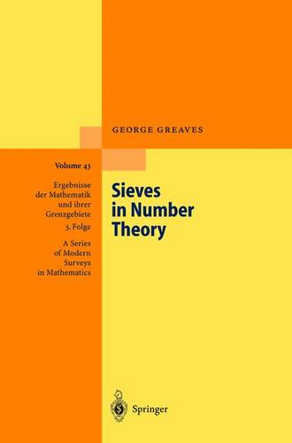 Sieves in Number Theory  by George Greaves at Abbey's Bookshop, 