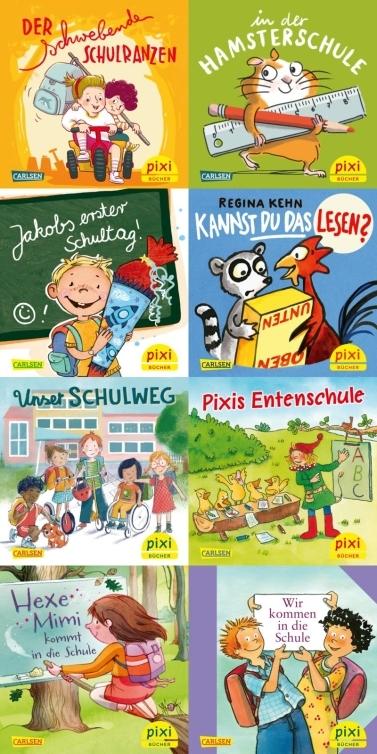 Geschichten fuer die Schultuete (#283 Pixi 8er Set)  by Various at Abbey's Bookshop, 