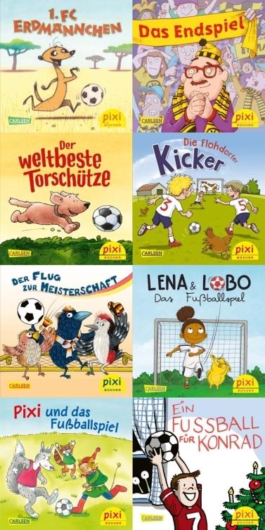 Pixi und seine Fussball-Freunde (#285 Pixi 8er Set)  by Various at Abbey's Bookshop, 