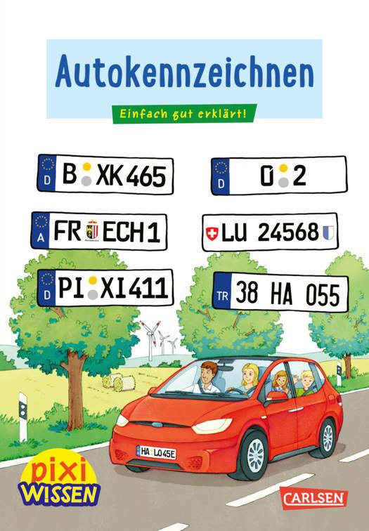 Autokennzeichen (#102 Pixi Wissen)  by Christine Stahr at Abbey's Bookshop, 