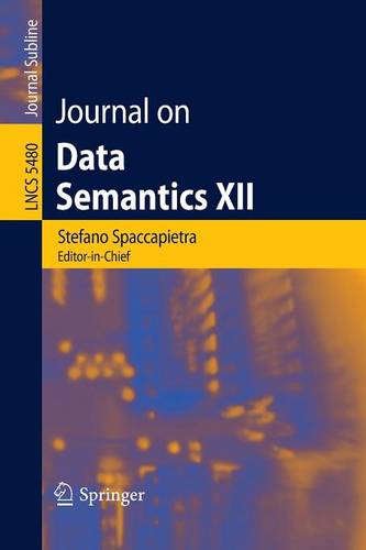 Journal on Data Semantics XII  by Stefano Spaccapietra at Abbey's Bookshop, 