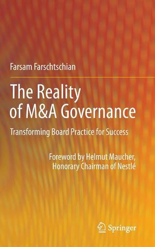 The Reality of M&A Governance: Transforming Board Practice for Success  by Farsam Farschtschian at Abbey's Bookshop, 