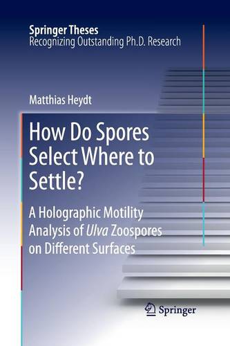 How Do Spores Select Where to Settle?: A Holographic Motility Analysis of Ulva Zoospores on Different Surfaces  by Matthias Heydt at Abbey's Bookshop, 