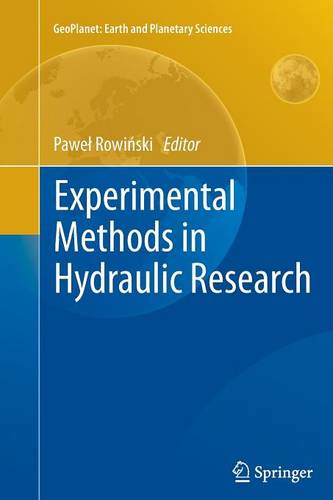 Experimental Methods in Hydraulic Research  by Paweł Rowiński at Abbey's Bookshop, 