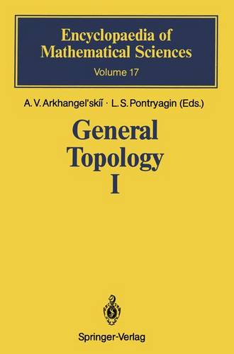 General Topology I: Basic Concepts and Constructions Dimension Theory  by A.V. Arkhangel'skii at Abbey's Bookshop, 